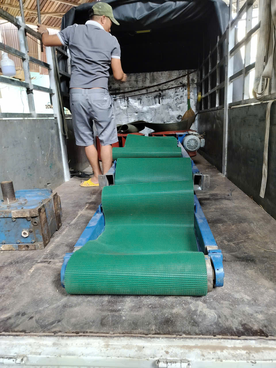 Gia công hệ thống băng tải